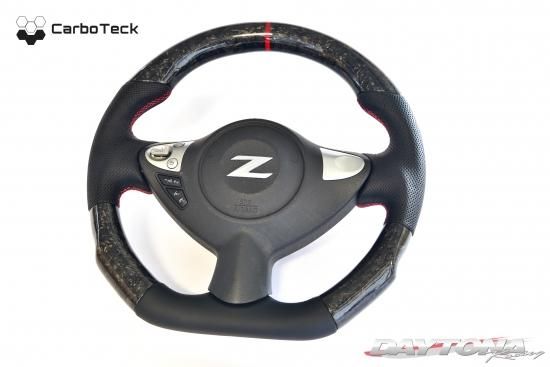 DRM(DAYTONA REST&MOD) │ Forged Carbon × Leather Steering Wheel