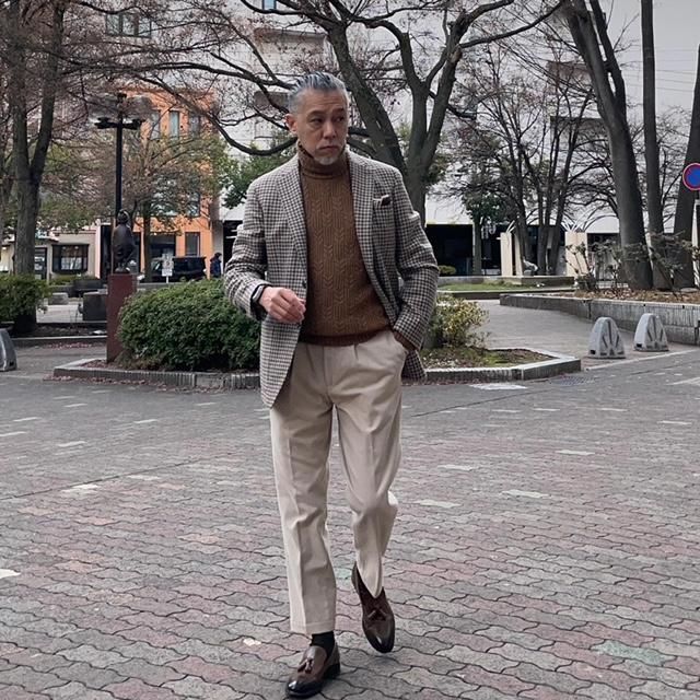 Drumohr 【ドルモア】 スーパージーロンラムズウール・タートルネック