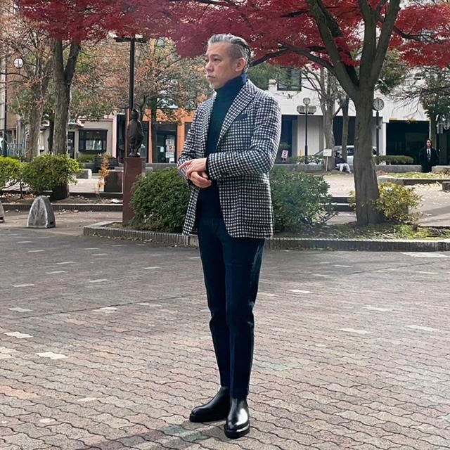 Drumohr 【ドルモア】 スーパージーロンラムズウール・タートルネック