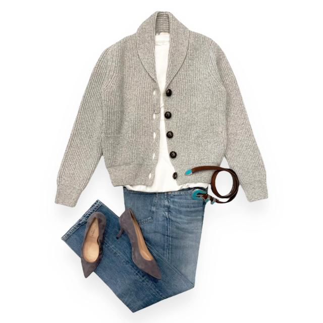 Mc George 【マック・ジョージ】 ”Shawl Cardigan English Rib