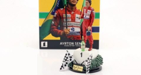 Iron Studios 1/10 アイルトン セナ フィギュア Honda Marlboro