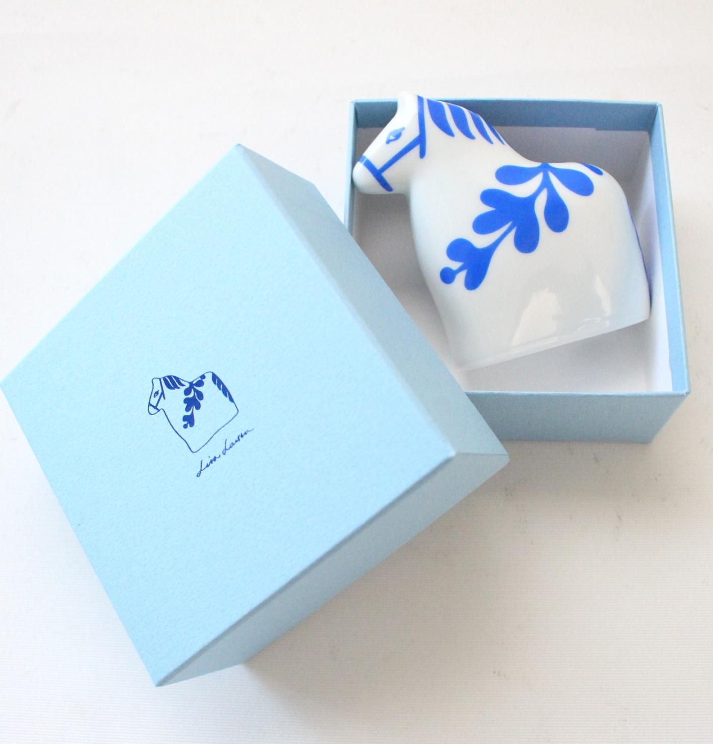 干支シリーズ2026】リサラーソン / ココロシズカの午（白） / Lisa