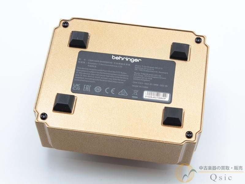 新品未開封】behringer CENTAUR 変更前モデル 新品未開封】behringer