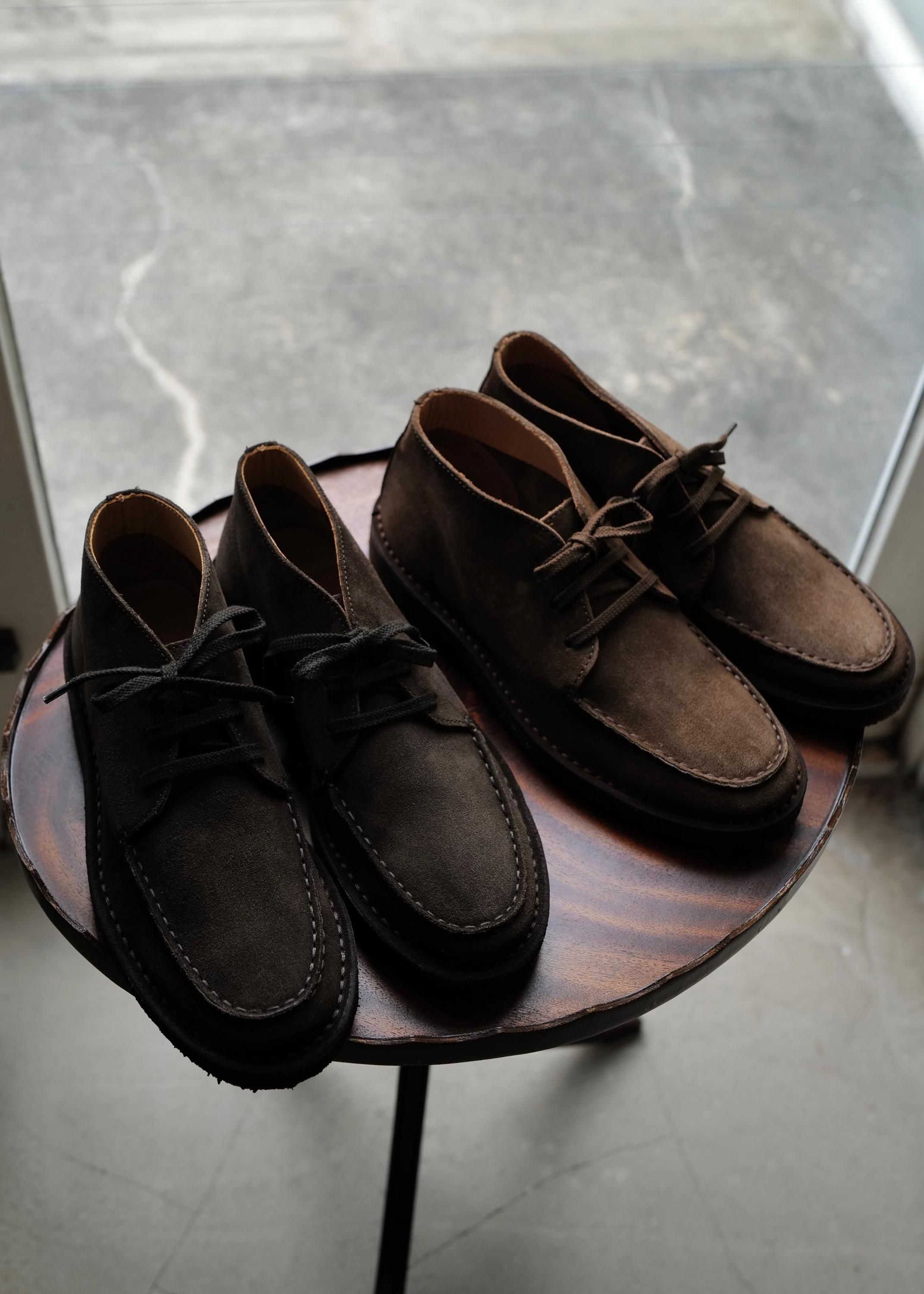 Drake's】 「CROSBY」スエードモックトゥデザートブーツ - SUGURU SHOP