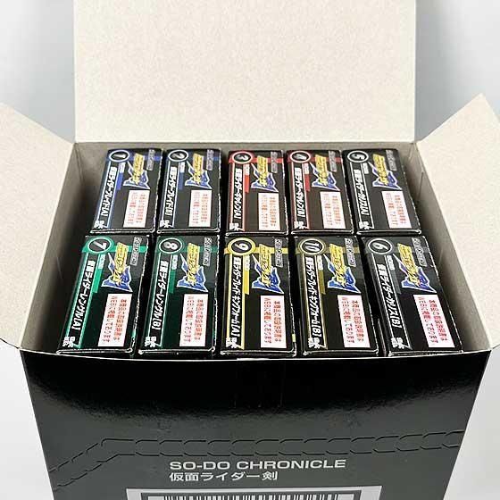 バンダイ SO-DO CHRONICLE 仮面ライダー剣 全10種フルセット