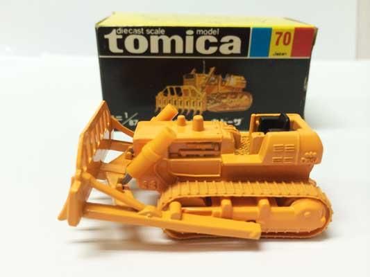 トミカ NO.70 小松D65AL レーキドーザ 黒箱 - ガシャポン,フィギュア