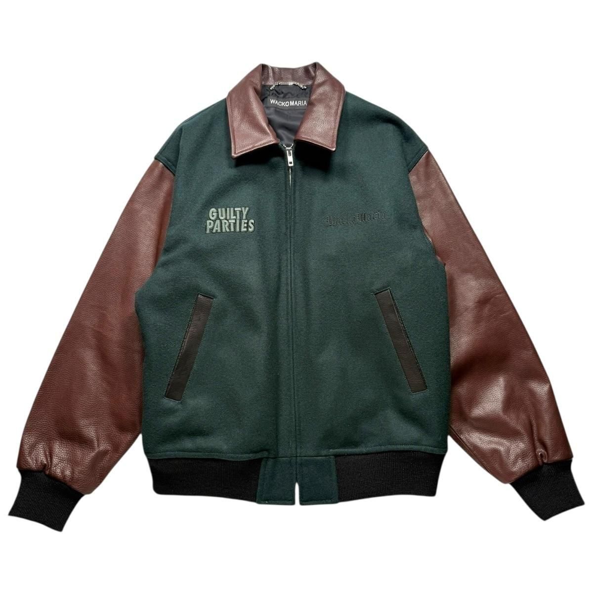 WACKOMARIA《ワコマリア》LEATHER VARSITY JACKET(TYPE-1)(25FW-WMO