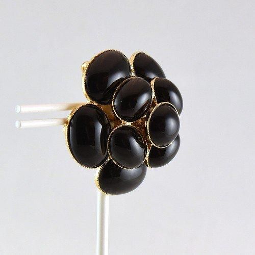 フィリップフェランディス ミスカメリア 黒ブローチM | 2024春新規輸入