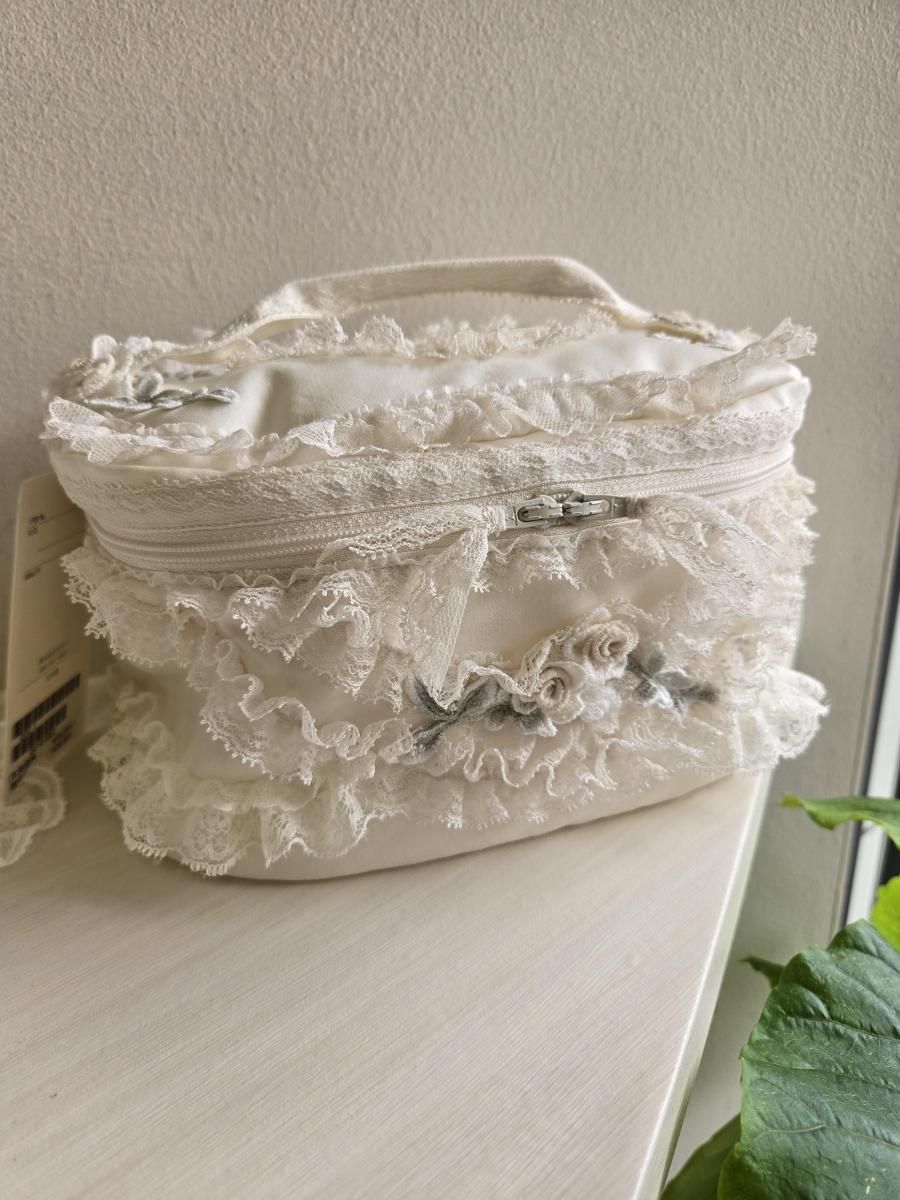 さえら：ヒスクローネ 冬薔薇バニティバッグ 2色（52-h113) - さえら