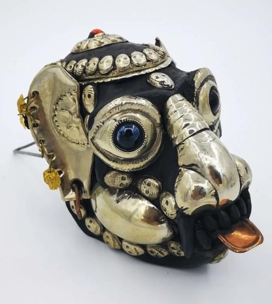 1700年代 チベタン小粒カパラ ビーズ ペア カパーラ チベット 密教