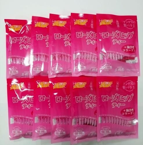 ローズヒップティー(1.2g×10本×10袋セット） - 赤坂銘茶 土橋園