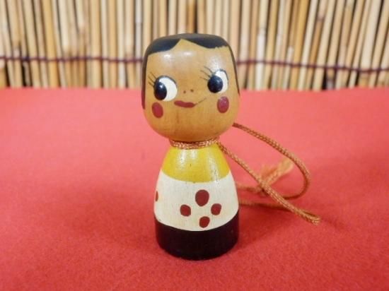 不二家 ハイカップ ペコちゃん こけし人形 - 「宝の森」昭和レトロ雑貨