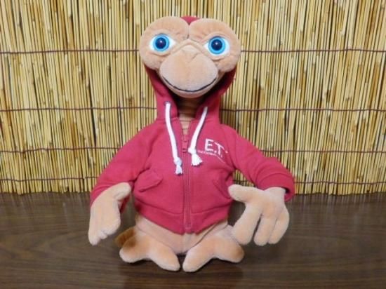 USJ E.T. ぬいぐるみ（赤パーカー） - 「宝の森」昭和レトロ雑貨