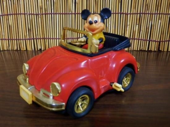 増田屋 ミッキーマウス ゼンマイカー（フォルクスワーゲン・アカ