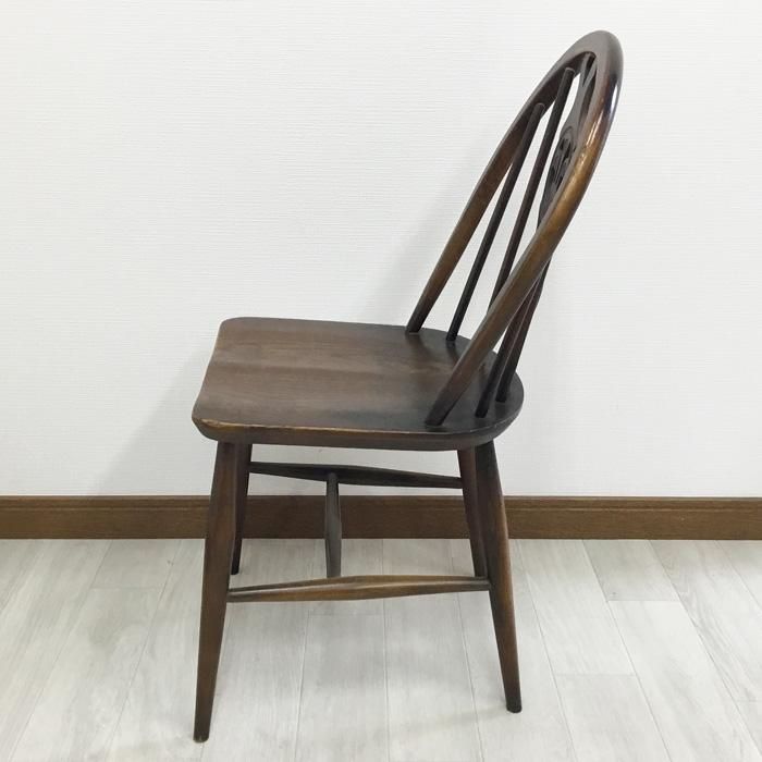 ビンテージダイニングチェア ERCOL アーコール社 シズルバックチェア