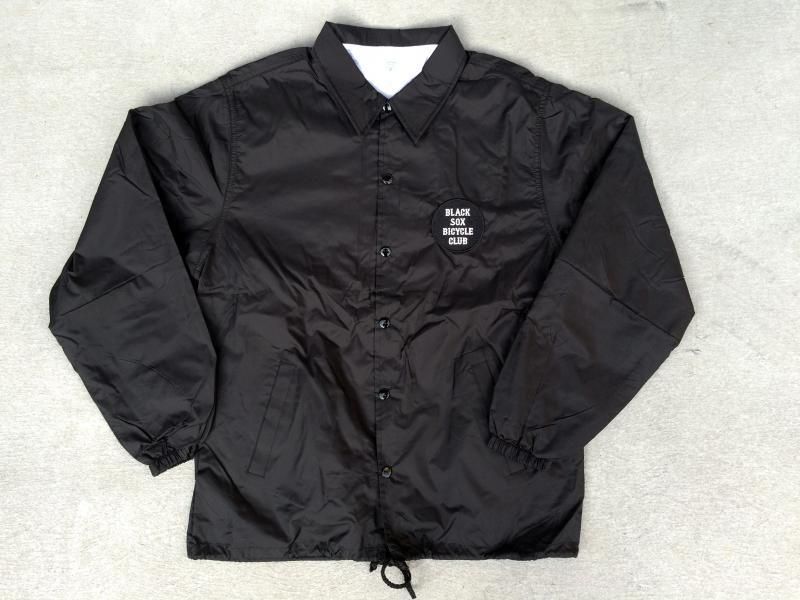 BLACK SOX BICYCLE CLUB/BSBC TEAM COACH JACKET - 25LAS BICYCLE WORKS