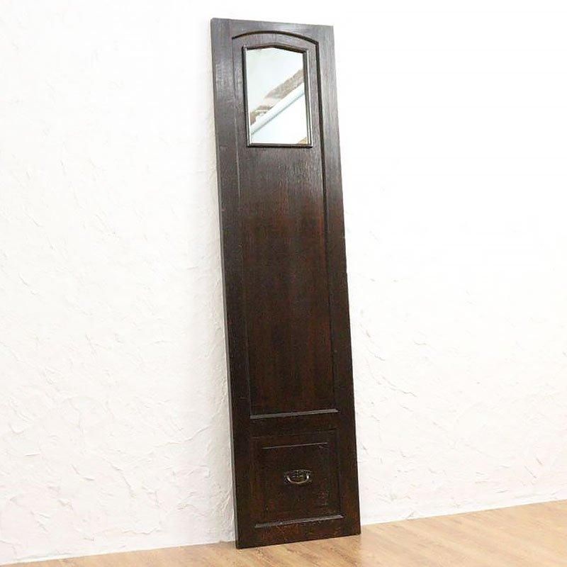 ミラー 置き型 木枠 リメイク 大正昭和初期 幅38cm