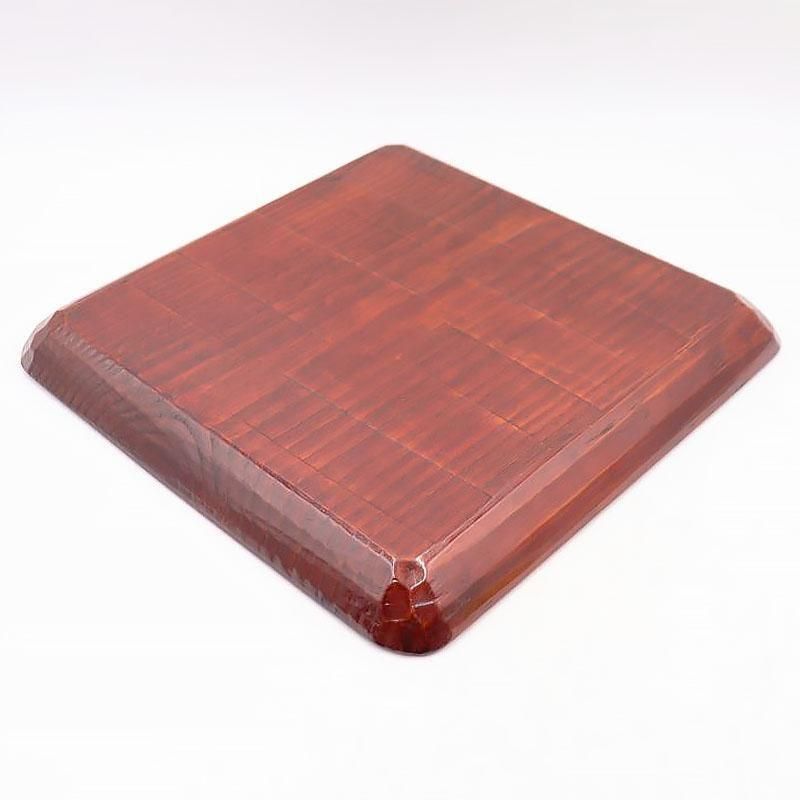 漆器 讃岐盆 手彫り 昭和初期 くり抜き 29.5cm