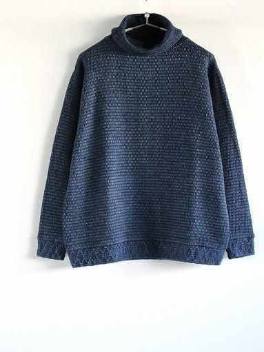 Porter Classic / BEATNIK KENDO KNIT - BLUE (ポータークラシック