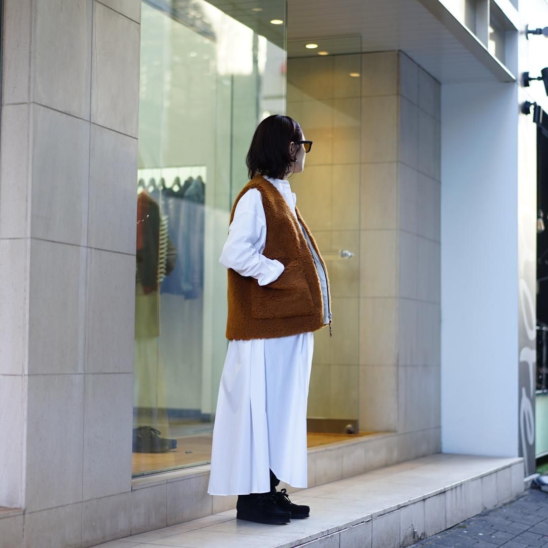 camiel fortgens(カミエルフォートヘンス)Zip Vest Wool Fleece(16.05