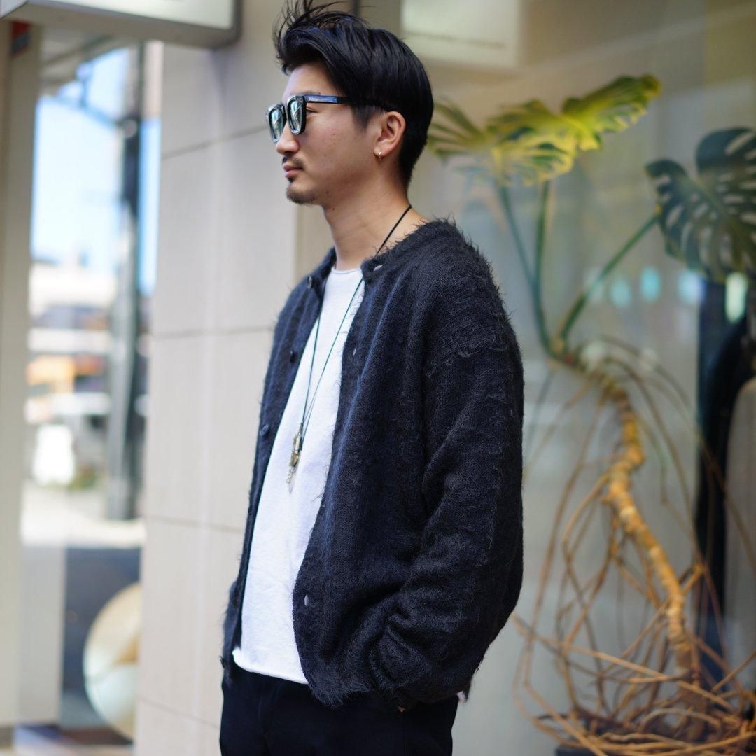 AURALEE (オーラリー) Brushed Super Kid Mohair Knit Cardigan