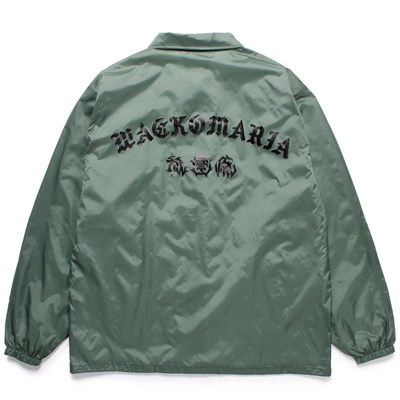 WACKO MARIA(ワコマリア) / 舐達麻 / HIGH TIMES / COACH JACKET GREEN