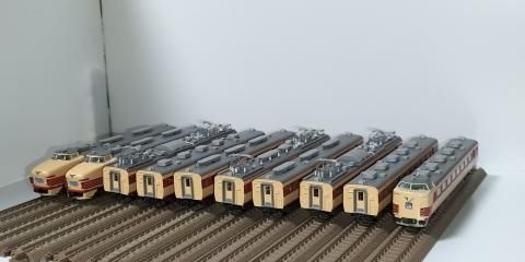 JR西日本485系『L特急/雷鳥』向日町セット - Modellismo Osaka