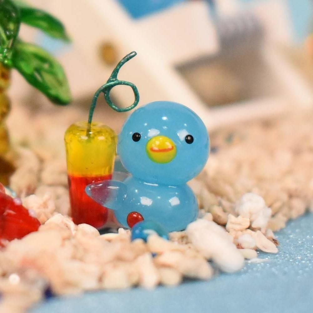 pon ガラス細工 ミニチュア ガラスのお祭り・ガラスの縁日 ミニチュア