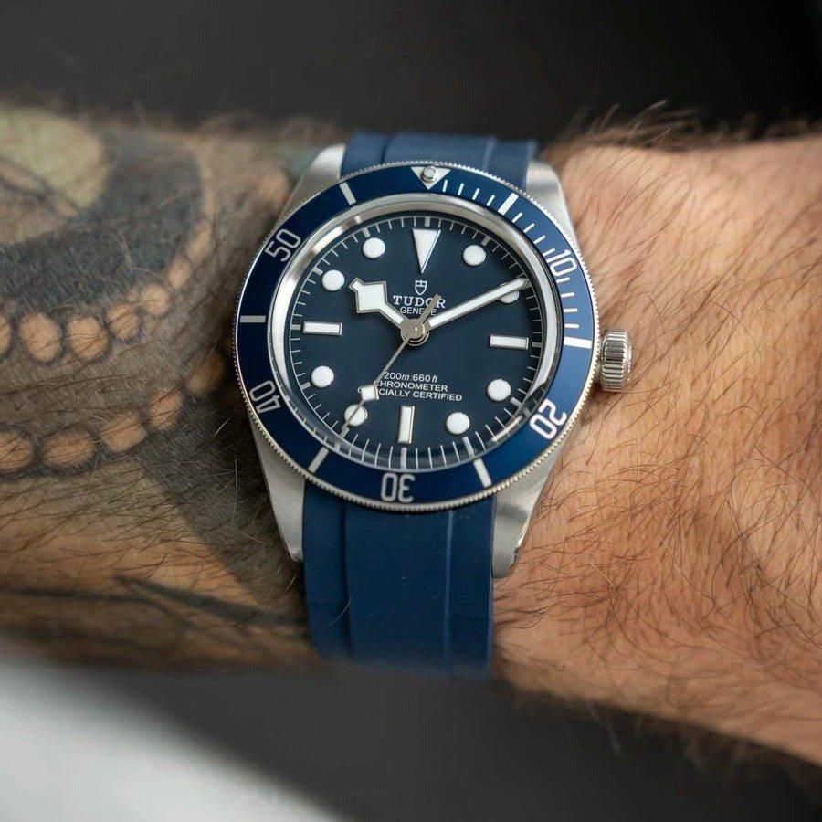 チューダー ブラックベイ58用ラバーベルト/TUDOR Black Bay 58【EBISU