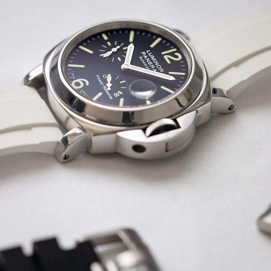 パネライ ラグ幅24㎜用ラバーベルト【EBISU LEATHERオンラインショップ】