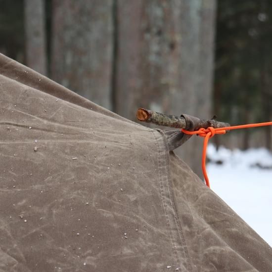 COALCRACKER BUSHCRAFT | オイルクロス タープ 9ft x 9ft - GearsDevices