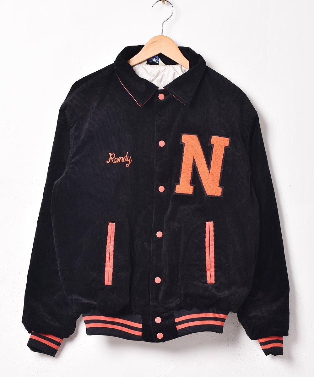 3色展開】「Backers」コーデュロイ スタジアムジャケット ネイビー