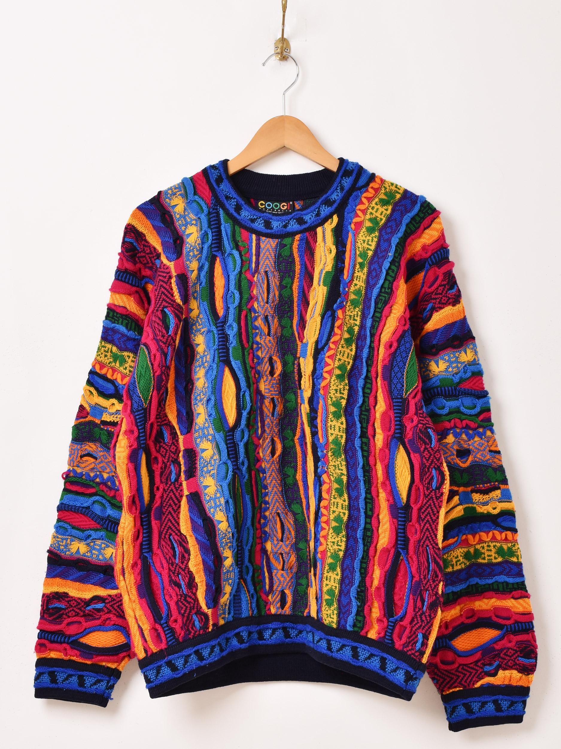 90's COOGI 3Dニットセーター | オーストラリア製 - 古着屋