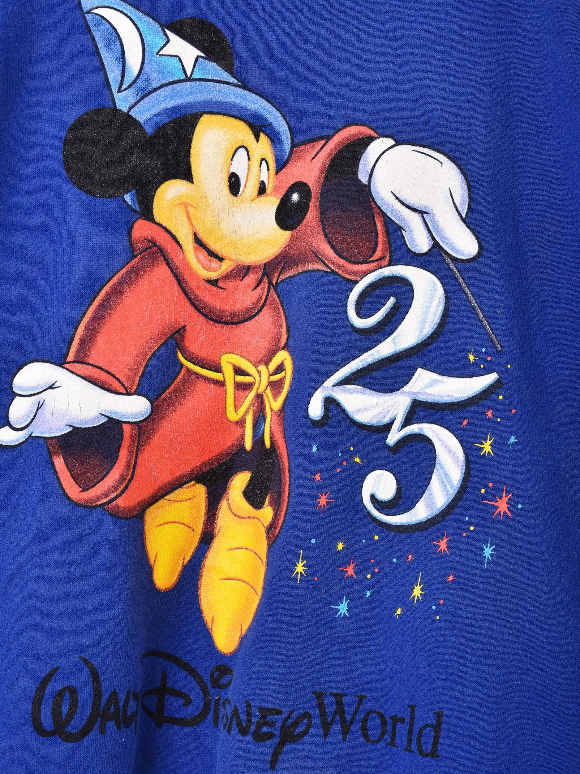 90's Disney | 25周年 スウェット - 古着屋グレープフルーツ ムーン