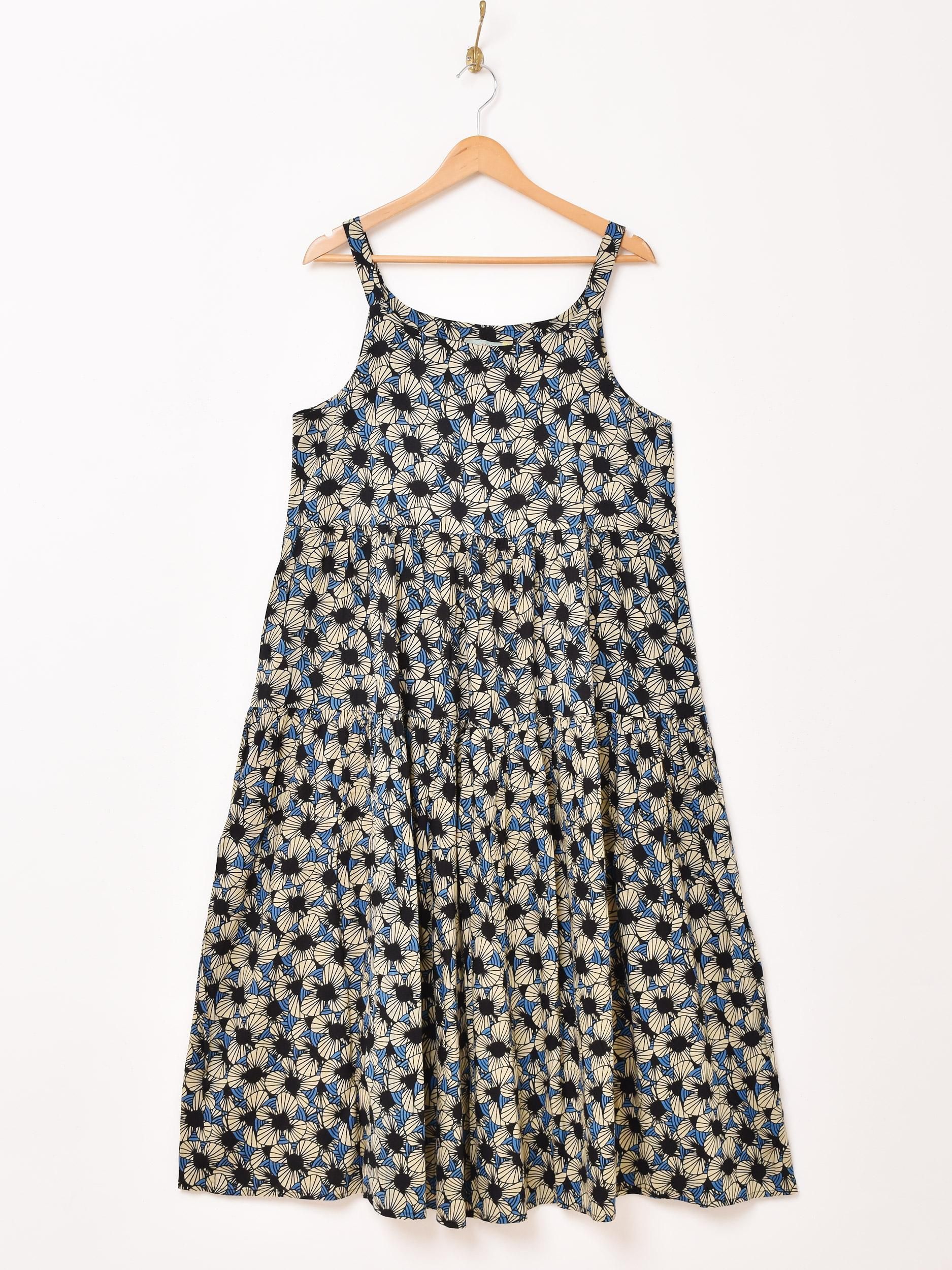 9色展開】「Emerald Motel」総柄 キャミソールワンピース パープル