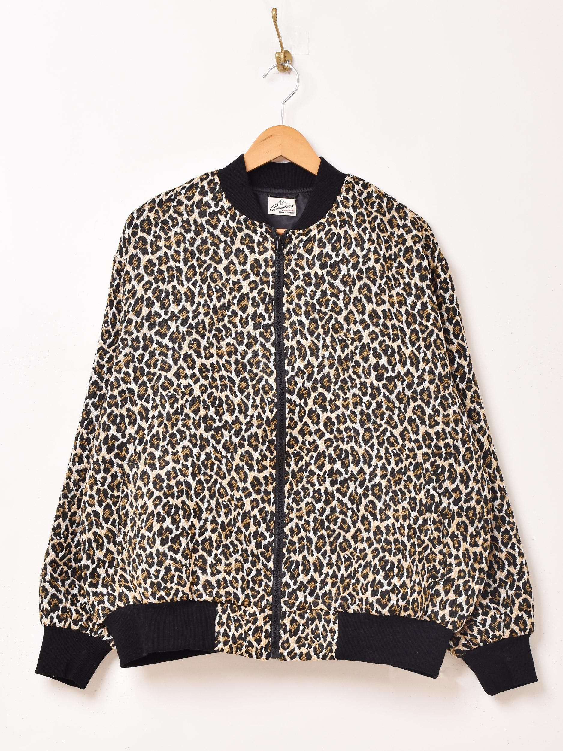 レオパード柄 ゴブランジャケット | Backers - 古着屋グレープフルーツ