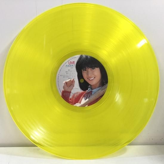 河合奈保子 / LIVE カナリー・コンサート / LP（イエロー・カラー