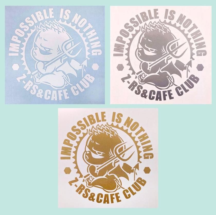 通常色】抜き文字ステッカー - CLUB LOUNGE