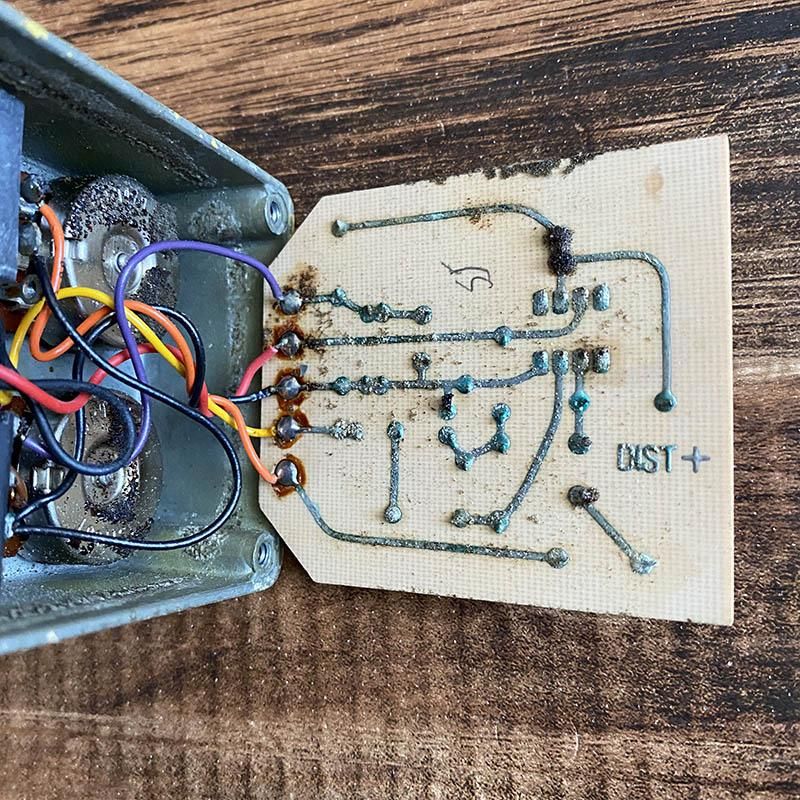 ヴィンテージ］MXR / 1978年製 Distortion + Block Logo - Vintage