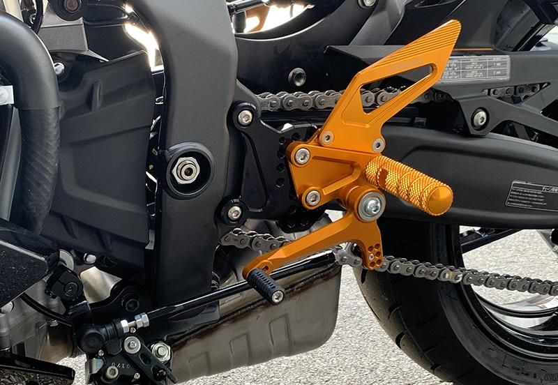 NINJA ZX-25R ZX-4R ストリート用 バックステップ 金 クイックシフター