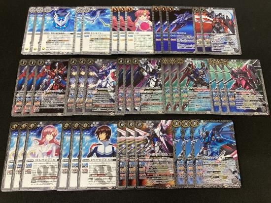 SEED勢 白R以下4コン 三隻同盟デッキ 計62枚セット SEED勢 白R以下4