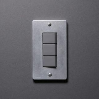 角穴ダイカストプレート＋JIMBO_NKダブル セット ソリッドグレー