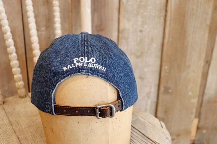 Polo Ralph Lauren(ラルフローレン):ポロベア デニム キャップ
