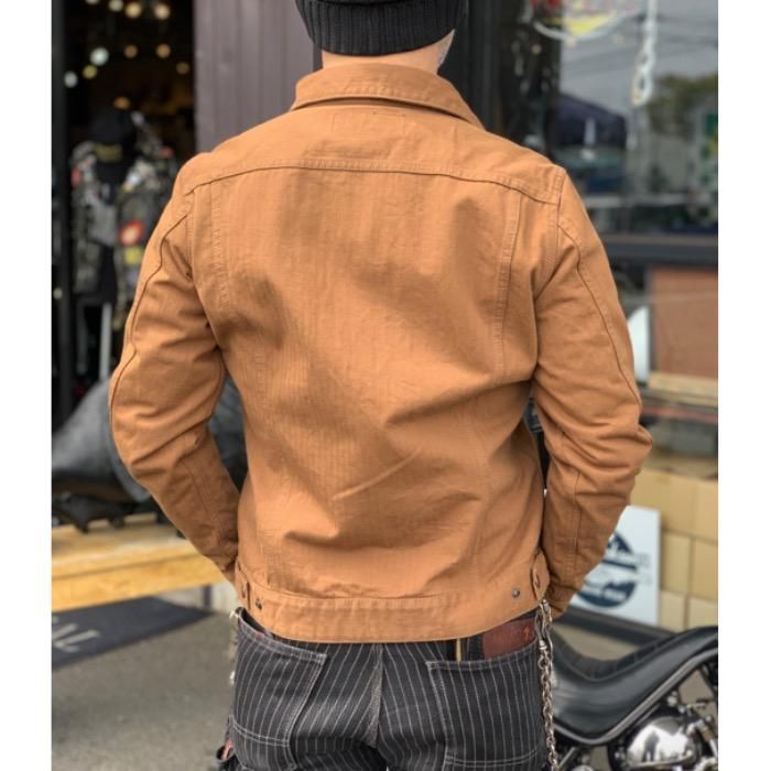 IRON HEART / アイアンハート】 ヘリンボーンワークジャケット ーー