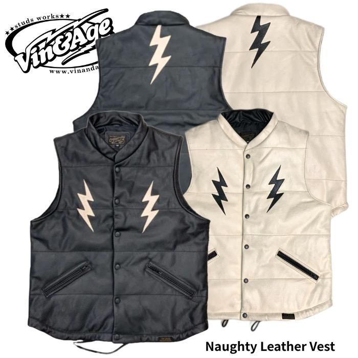 Vin&Age/ヴィンアンドエイジ】ベスト/Naughty Leather Vest/TYPEVLJ7