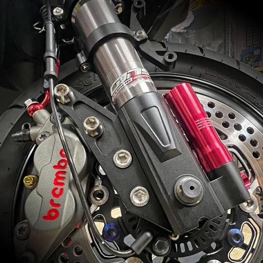 ヤ*ス様 シグナスX用GJMS社製FF2フロントフォークKIT シグナスX用GJMS