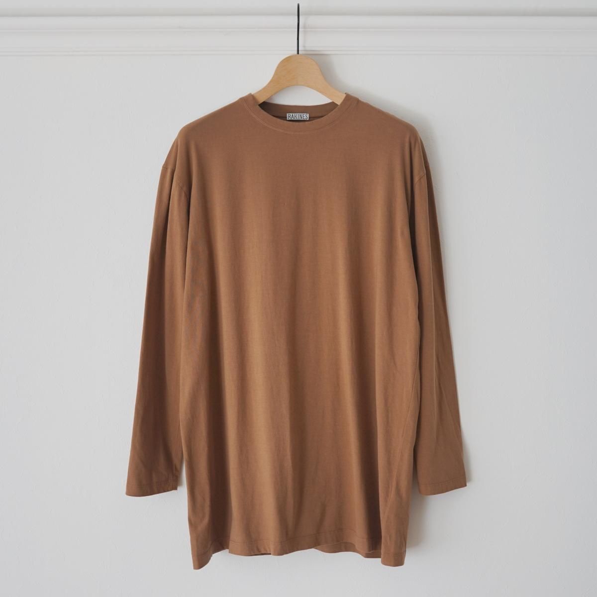 RAKINES / ラキネス】 BABY JERSEY / LONG×LONG T - RUSTY BROWN