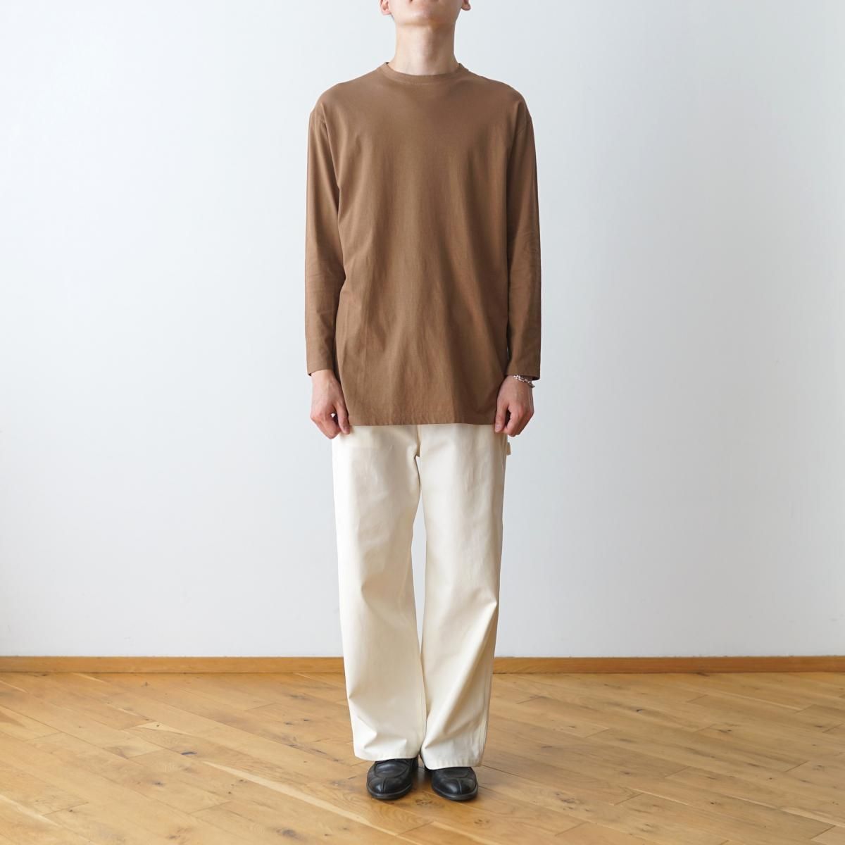 RAKINES / ラキネス】 BABY JERSEY / LONG×LONG T - RUSTY BROWN