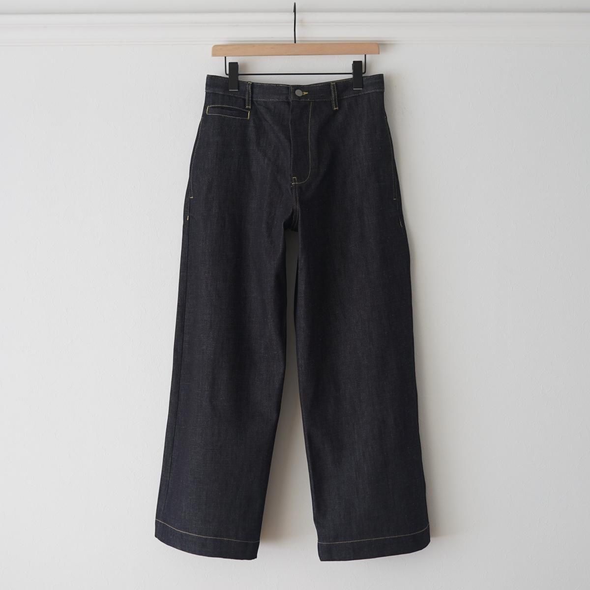 STUDIO NICHOLSON / スタジオニコルソン】 SELVEDGE DENIM SUEDE-HEAD