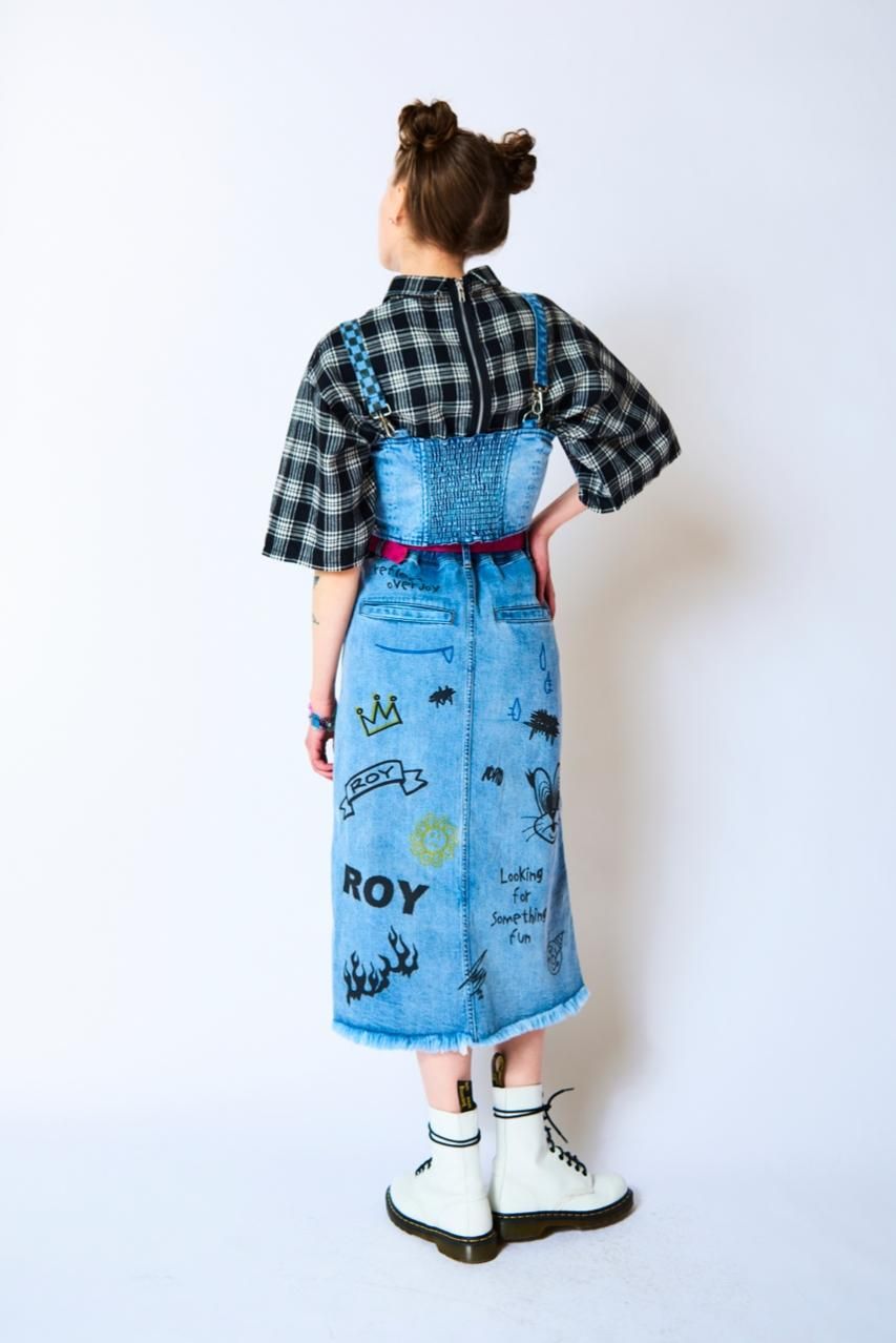 デニムスカート - ROY reflect overjoy